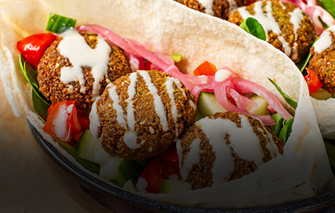 Nowruz Restaurant Lanarkshire Falafel 